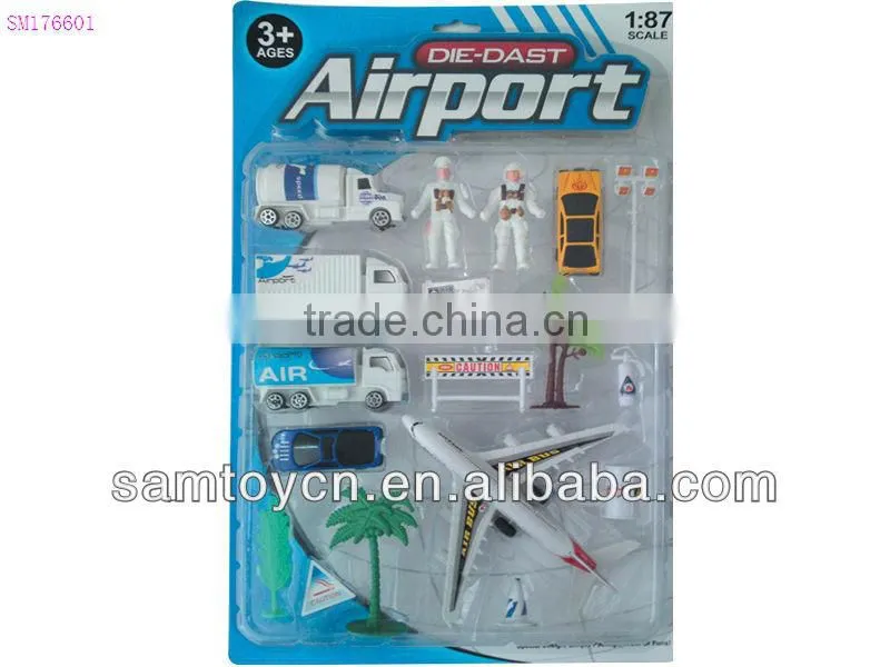Die-Cast Toy Airport For Kids