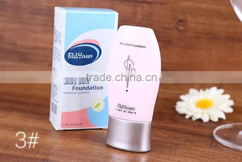 Face Use and Foundation Type skin whitening liquid foundation alibaba beauty products
