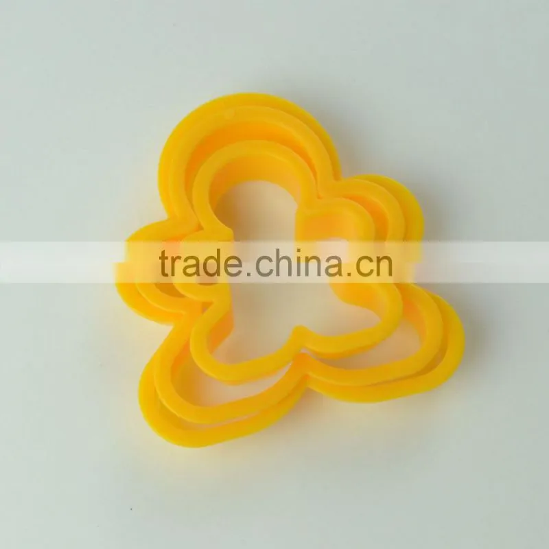9 pcs plastic cookie cutter with different shapes