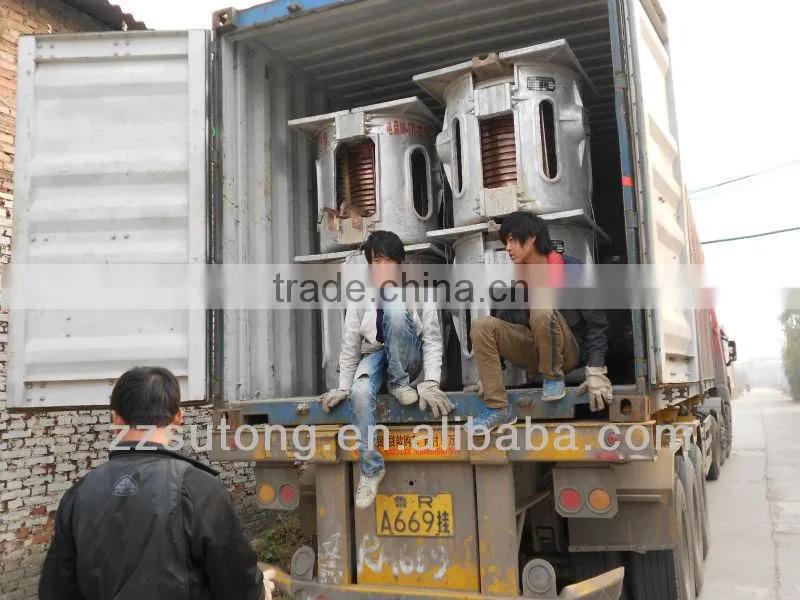 GW-5 Industrial Use Medium Frequency Induction Furnace Capacity 5 ton