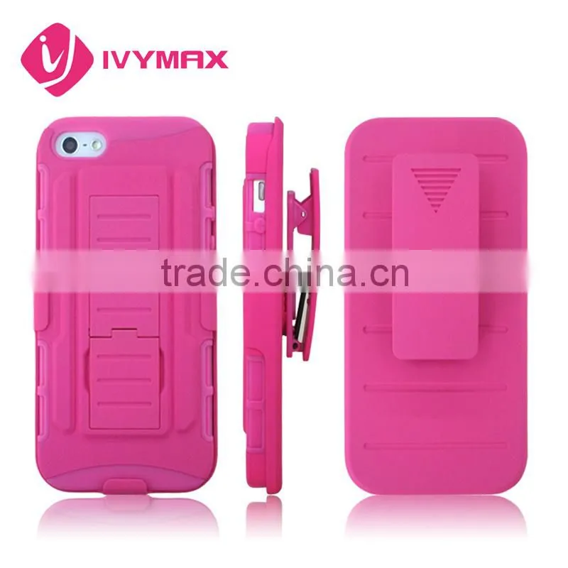 3 in 1 robot combo cases for App iphone 5 5s
