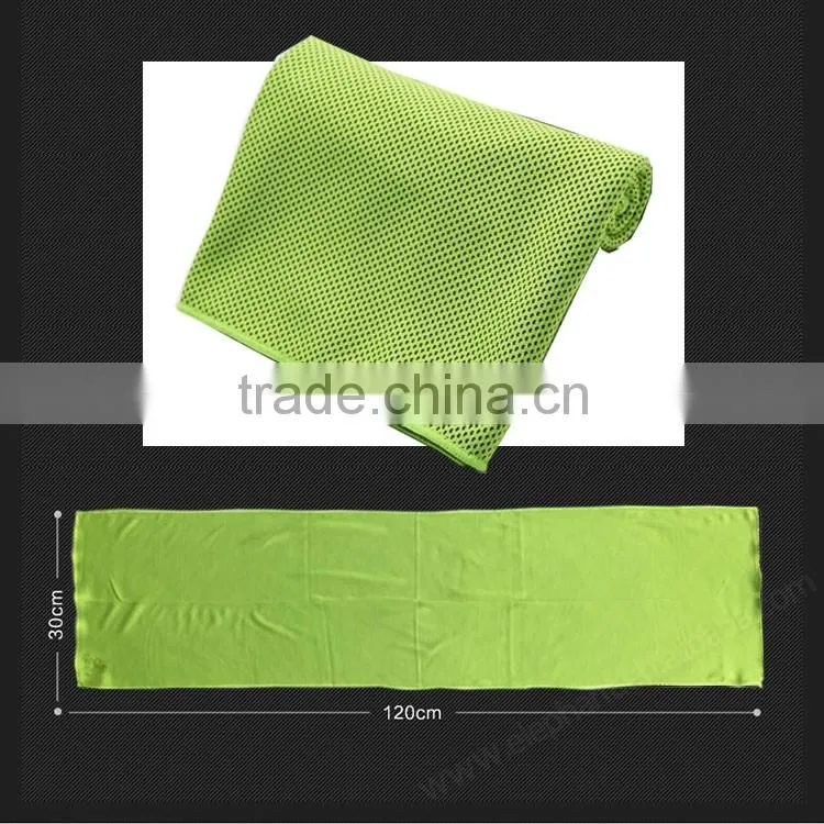 New product for sports outdoor activities popular polyester fibre Ice cooling towel