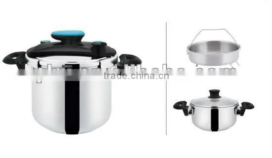 Stainless steel pressure cooker sets 18/8