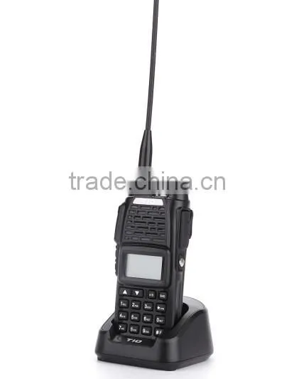 TD-V80 vhf and uhf dual band handsfree two way radio
