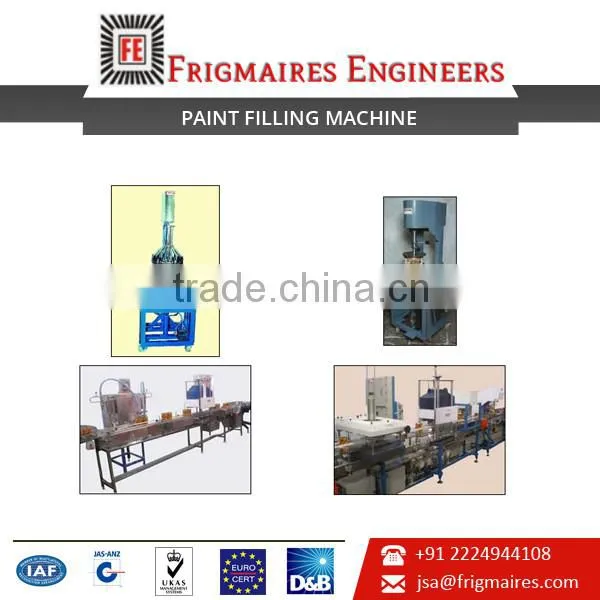 Low Price High Quality Paint Filling Machine with Good Machine Stroke
