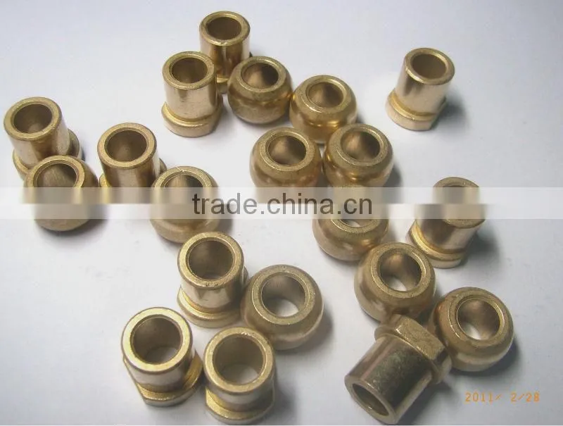 sintered copper bushing flanged