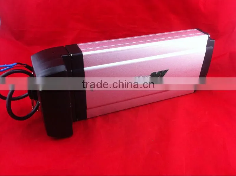 li ion battery pack 24v 10ah rear rack battery pack for electric bicycle