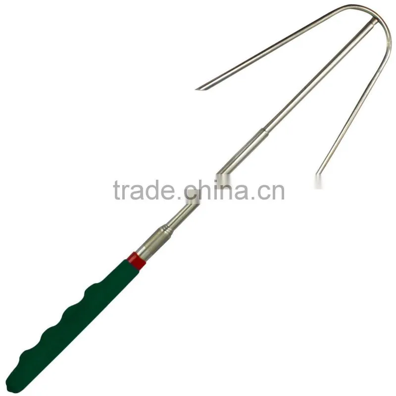 Retractable Non-slip handle Hot Dog & BBQ Fork