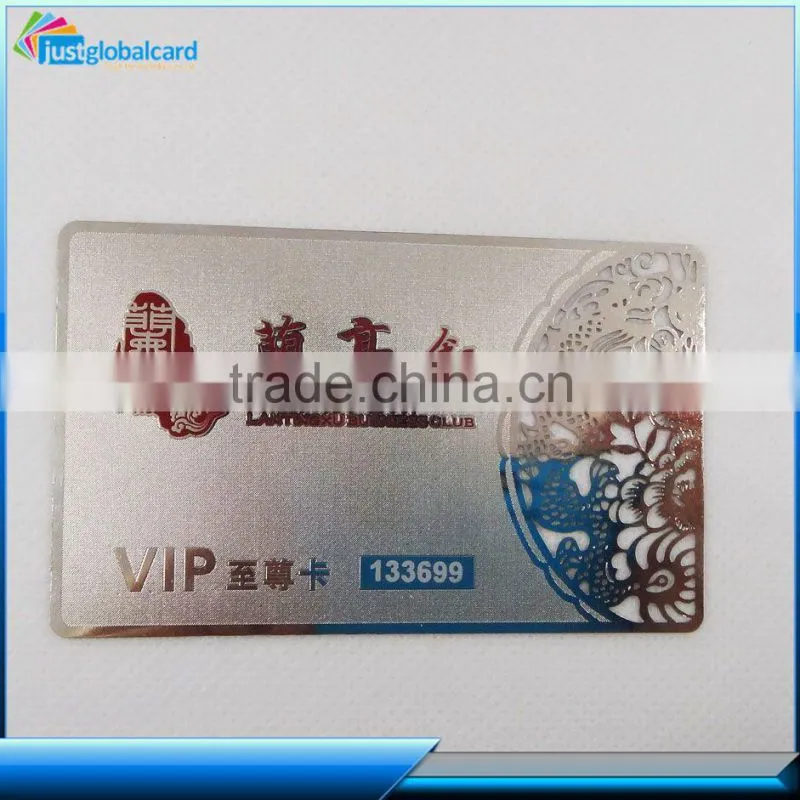 Metal card cheap metal business card