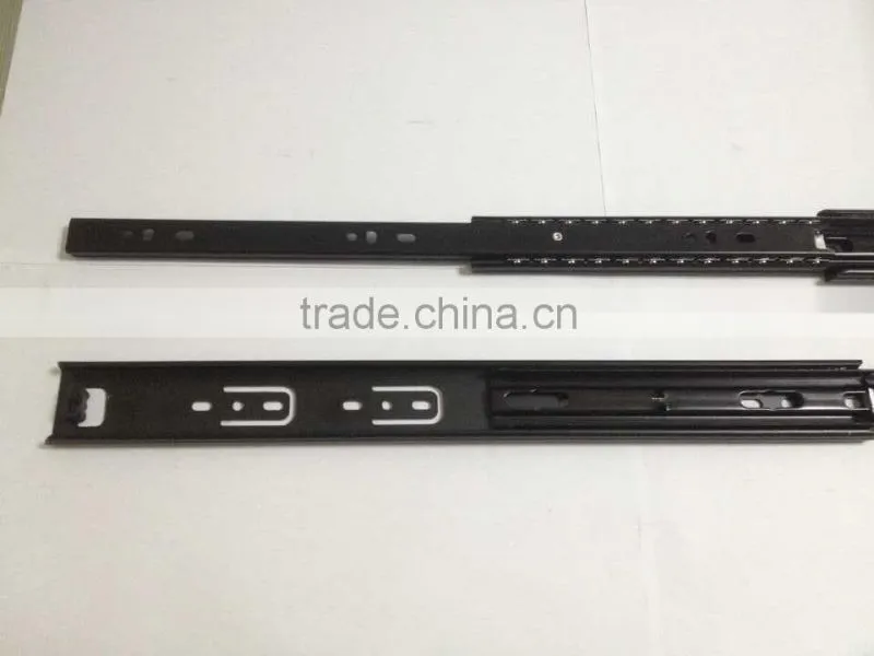 ZY:37MM(1.2*1.0*1.2) 3-Fold Ball Bearing Drawer Slide