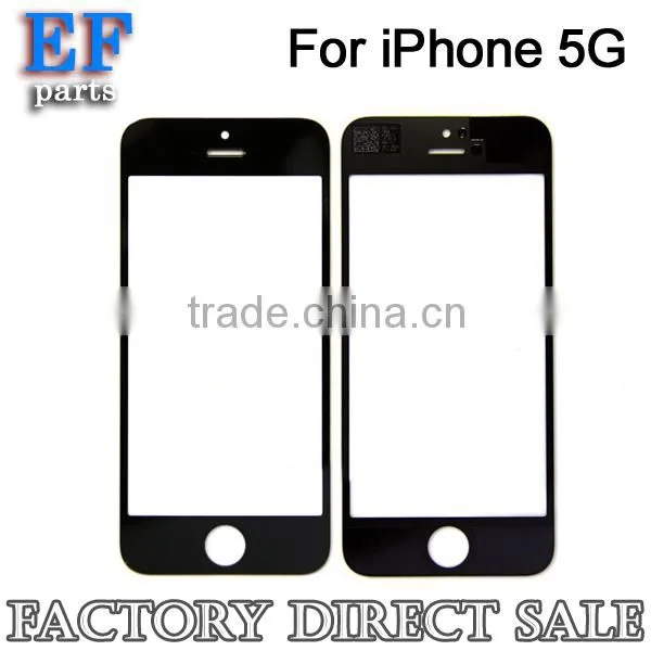 wholesale front glass lens for iphone 4 4s 5 5s 5c 6 6 plus replacement factory supply