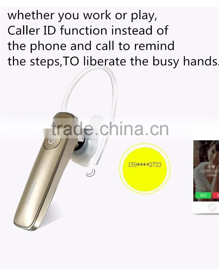 Remax bluetooth 4.1 bluetooth headphone for iPhone Handsfree Clip USB Car Charger invisible bluetooth earphone