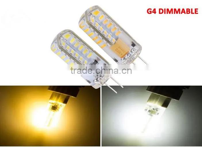 Hot sale Mini LED G4 LED Warm White 1.5W 12V SMD3014 CE LED Lamp G4
