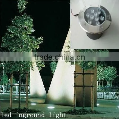recessed rgb led mini inground light