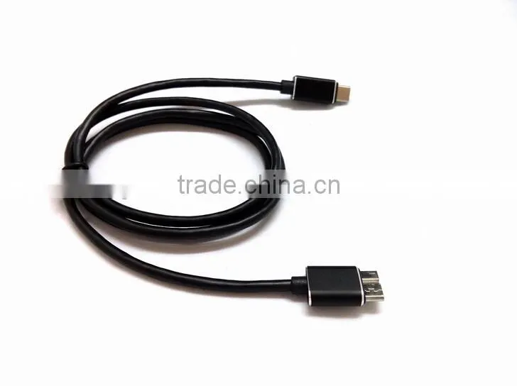 2015 Hot sale USB 3.1 TYPE C Male to USB 3.1 TYPE C Male Slim White Cable