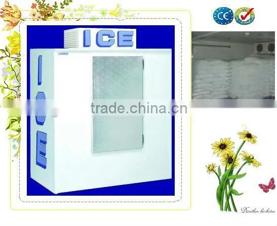 Refrigerated ice bin