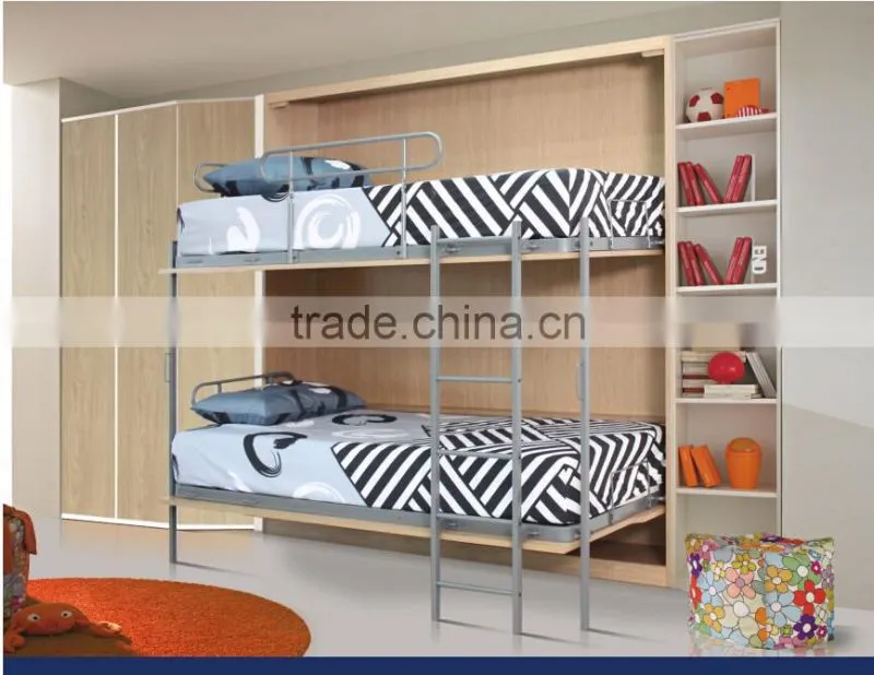 fold away bunk bed mechanism