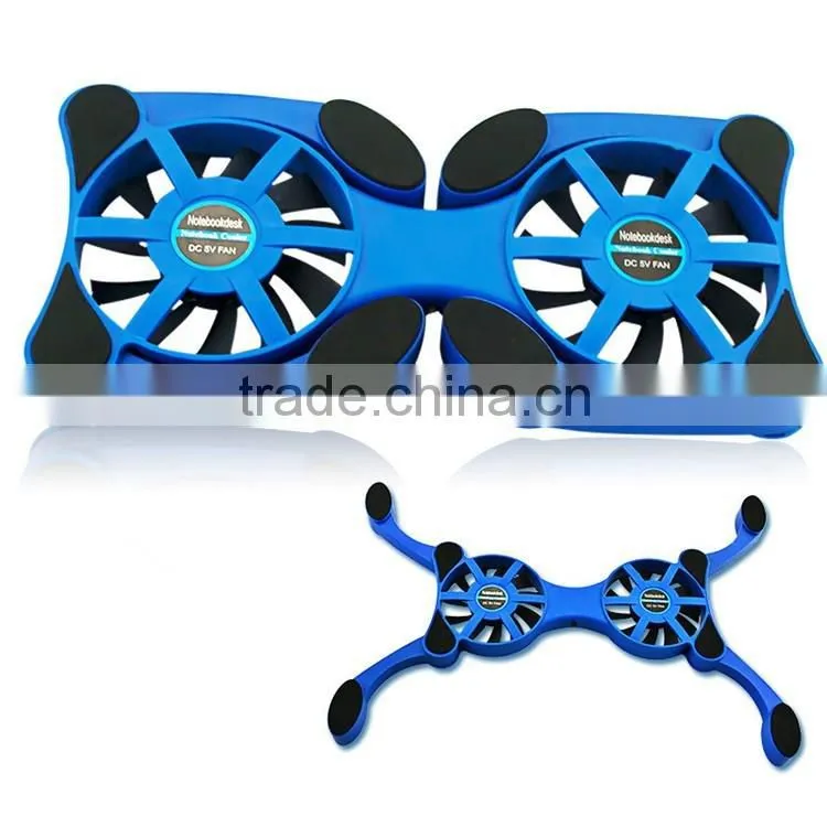 Wholesale 2016 hot selling USB fan for laptop cooler pad and cooling stand pad