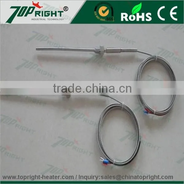 tp rtd pt100 thermocouple with spring industrial sensor