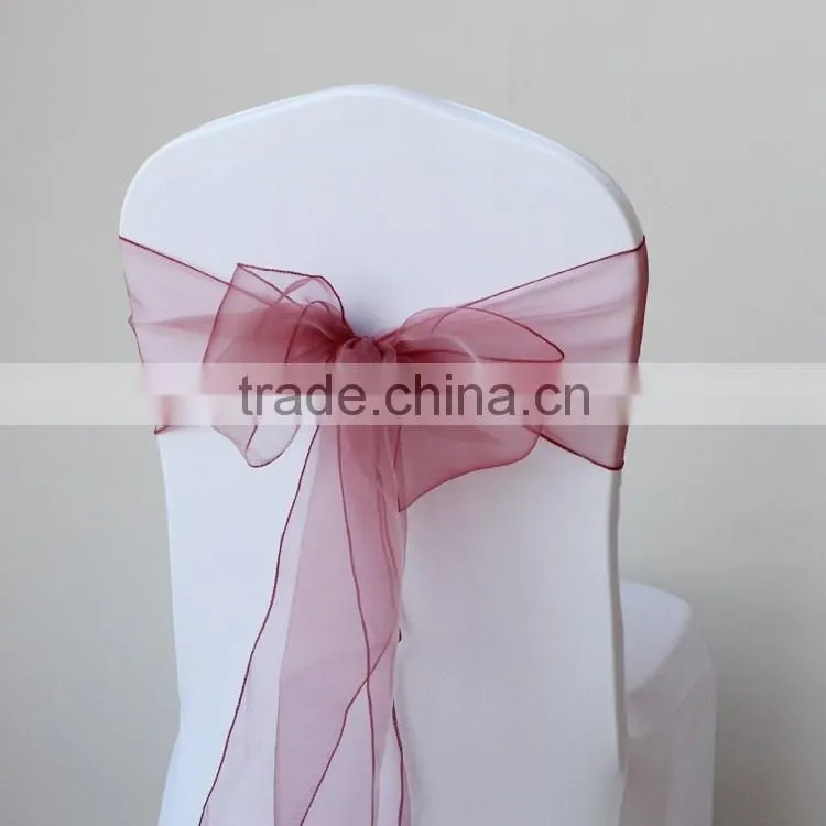 Fancy Wedding Spandex Chair Sashes