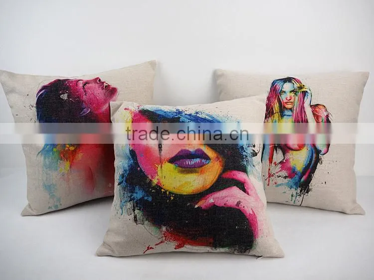 Creative latest design cushion covers for outdoor furniture custom large pillow cases throw pillow covers