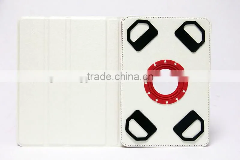 Hot selling four folder design 360 degree rotate universal rugged tablet case