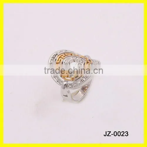 imitation alphabet finger allah ring