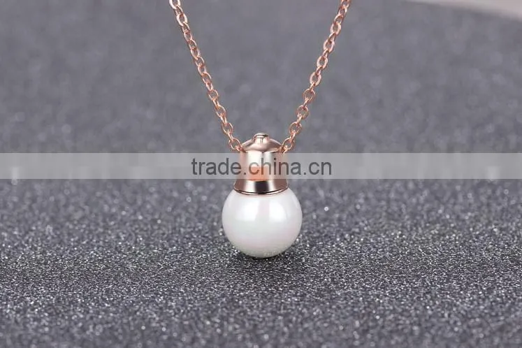 professional mother of pearl shell s925 silver light bulb pendant