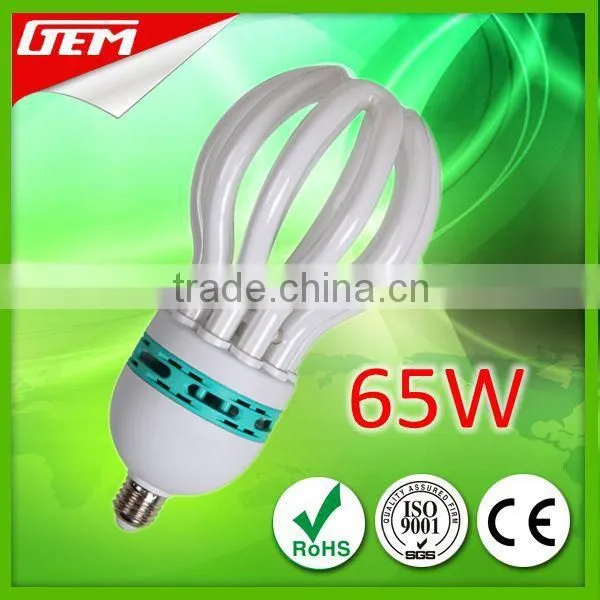 2700-6500K Popular Design 9-18W 45-105W CFL Lamp Lotus 4U