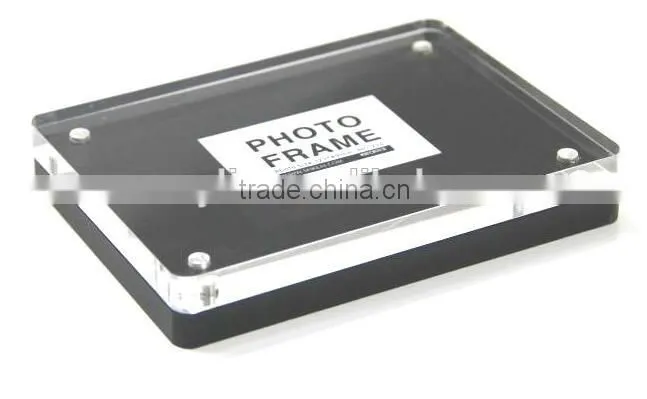 acrylic showcase display picture photo frame