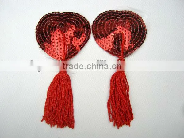 Paypal accept with wholesale price hot sexy heart shape nipple cover