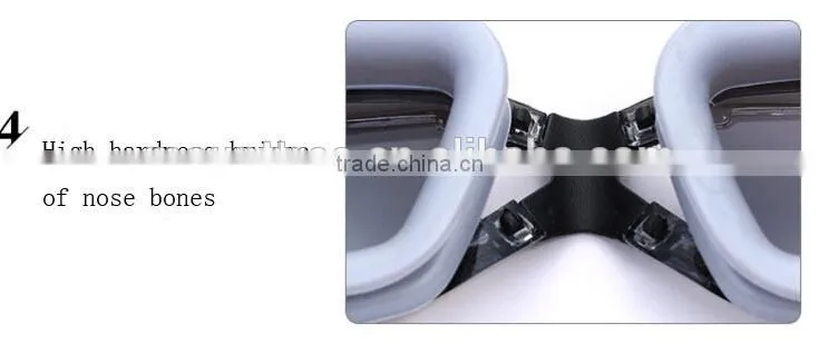 Wholesale High Quality Antifogging Waterproof Silicone Swimming Goggle