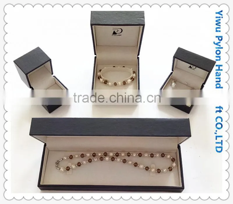 Luxury MDF and leather jewelry box