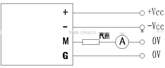closed loop Hall current DC AC pulse and irregular transducer / sensors RCB68A series (Ipn=300-500A)
