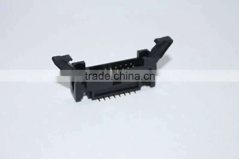 Ejector header big latch 2.54mm smt black 8~64pin