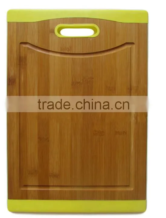 2015 HOT Houseware Excellent Cheese Bamboo Wooden Chopping Board Set