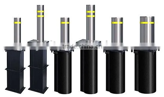 retractable bollard, semi-automatic bollard, pneumatic bollard