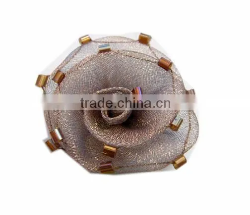Handmade silk rose for dress,silk flower for dresses