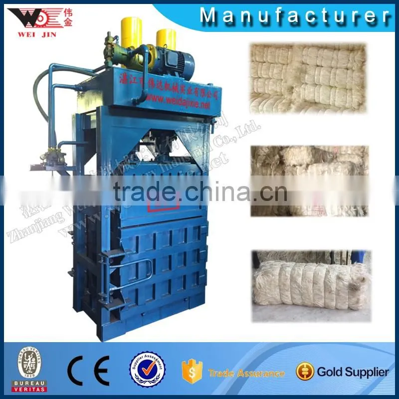 hydraulic cotton bale press machine for sale fiber baling machine