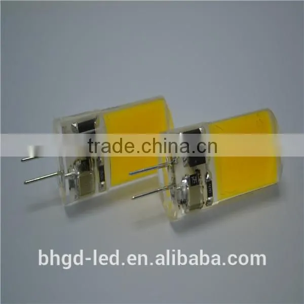 super bright G4 2w 3w direct plug in light 400lm smd newest g4 lamp with double pin