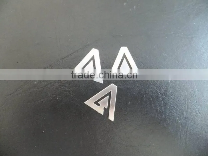 stainless steel bookmark,triangle metal bookmark,custom metal bookmark