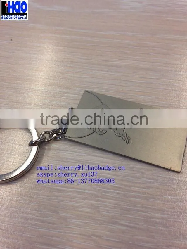 Wholesale Hot Sale Custom Engraved Logo Keychain
