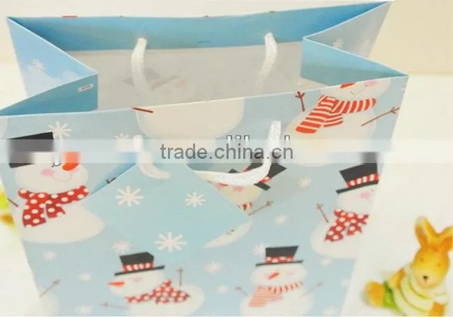 Yiwu wholesale handle paper bags for supermarket