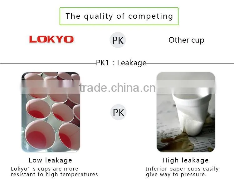 12OZ Disposable custom printed hot drink soup paper cups