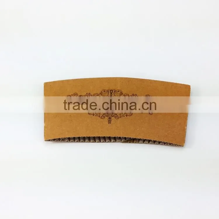 Paper Cup Sleeve With Logo Paper Coffee Cup Sleeve