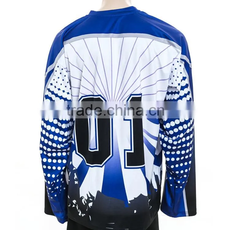 Cool international custom men free design printed Ice hockey jersey