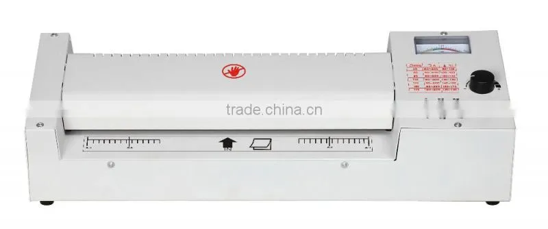 4 rollers Office Laminating pouch 330mm hot roller laminator