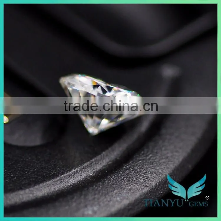 moissanite loose stones best price 0.5ct 1ct 2ct h&a colorless best quality syntheicmoissanite