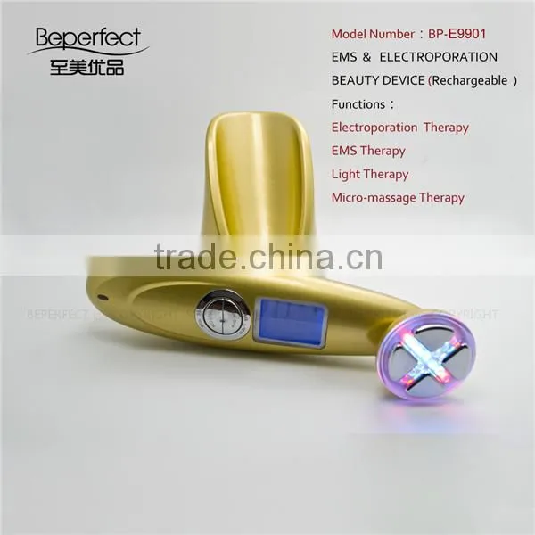BPE9901-portable radio frequency face lift device radio frequency facial firming machine for home use