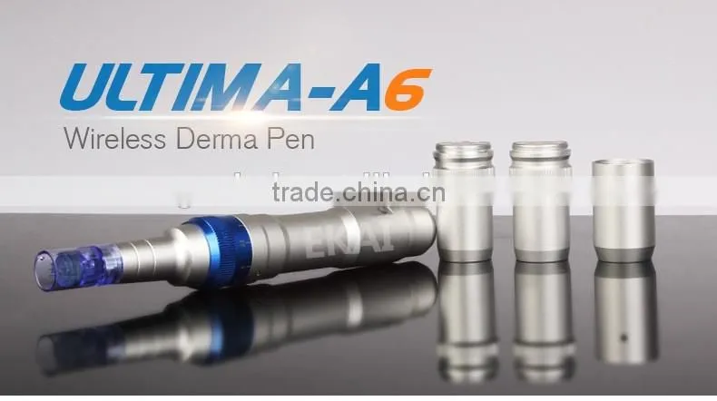Wireless Derma pen Dr.pen Ultima A6 Microneedle pen derma stamp needle cartridge Newest 2016